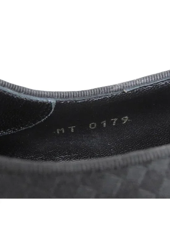 ★SOLD★ Louis Vuitton Solferino Line Damier Fabric Patent Leather Dress Shoes - Picture 7 of 9